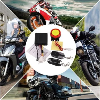 Remote Control Alarm Motorcycle Security System Motorcycle Theft Protection Bike Moto Scooter Motor Alarm System
Remote Control Alarm Motorcycle Security System Motorcycle Theft Protection Bike Moto Scooter Motor Alarm System