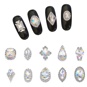 CHNRMJL 20Designs/Pack Alloy zircon Nail Rhinestone Cristal AB Gems Studs 3D Charm DIY UV Gel Nails Polish Art Decorations
CHNRMJL 20Designs/Pack Alloy zircon Nail Rhinestone Cristal AB Gems Studs 3D Charm DIY UV Gel Nails Polish Art Decorations