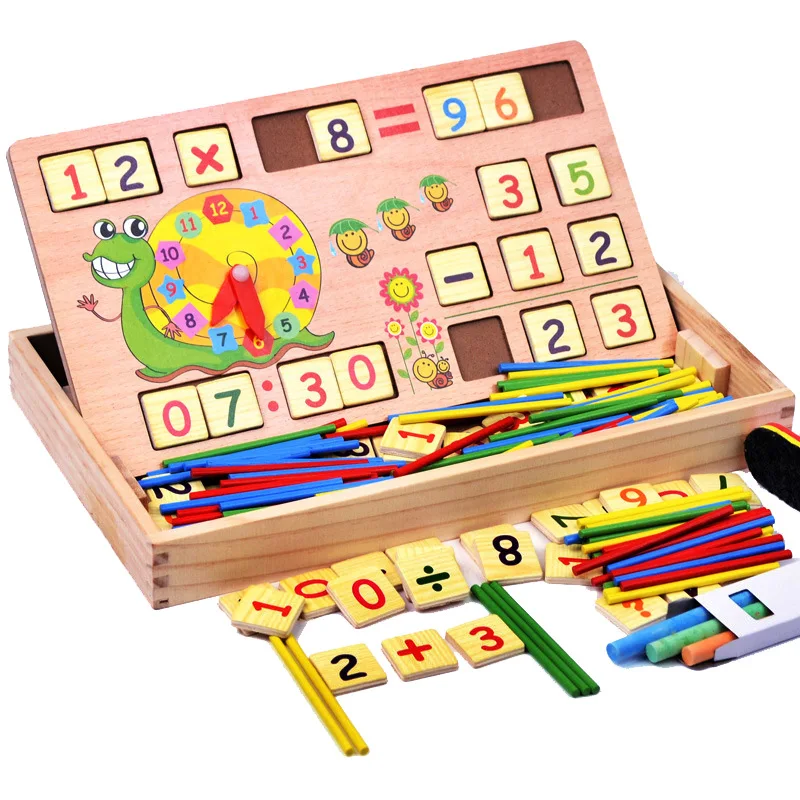 Happy Wood Multi-functional Computing Educational Toy Children Mathematics Early Education Wooden Educational Toys Intelligence
Happy Wood Multi-functional Computing Educational Toy Children Mathematics Early Education Wooden Educational Toys Intelligence