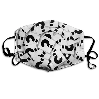 Question Mark Anti Dust Half Face Mouth Mask, Unisex Cotton Warm Fashion Adjustable Washable Mask
Question Mark Anti Dust Half Face Mouth Mask, Unisex Cotton Warm Fashion Adjustable Washable Mask