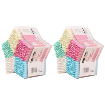 2 Boxes Disposable Cotton Swab Double Head Swabs Multipurpose Ear Cleaning Applicator Stick Makeup Tools For Home Trip
2 Boxes Disposable Cotton Swab Double Head Swabs Multipurpose Ear Cleaning Applicator Stick Makeup Tools For Home Trip