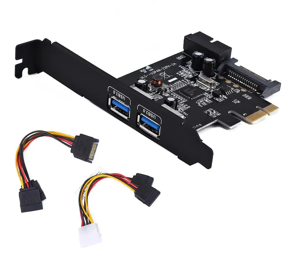 Адаптер USB 3 0-PCI-E для материнской платы 2XUSB 0 в пределах 20P со стандартным разъемом