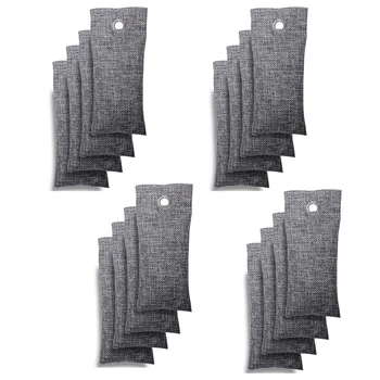 Natural Activated Bamboo Charcoal Bags 16 Pack, Home Air Purifying Bag, Car Odor Eliminator, Pet Area Air Freshener 
Natural Activated Bamboo Charcoal Bags 16 Pack, Home Air Purifying Bag, Car Odor Eliminator, Pet Area Air Freshener