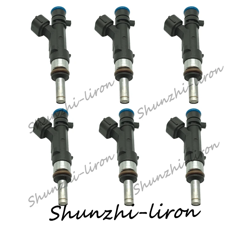 

6pcs Fuel Injector Nozzle For Audi A6 2.4 3.2 B-M-W 4F OEM:0280158053 06E133551 0 280 158 053 06E 133 551