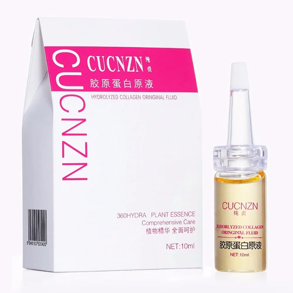 2018 10ml Pure Collagen Whitening Moisturizing Anti-wrinkle Anti-aging Liquid Ampoule BTG-IX | Красота и здоровье