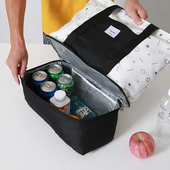 Insulated Cooler Bag Women Portable Thermal Lunch Box Travel Picnic Food Beverage Fresh Keeping Storage Tote Handbag Organizer 
Insulated Cooler Bag Women Portable Thermal Lunch Box Travel Picnic Food Beverage Fresh Keeping Storage Tote Handbag Organizer