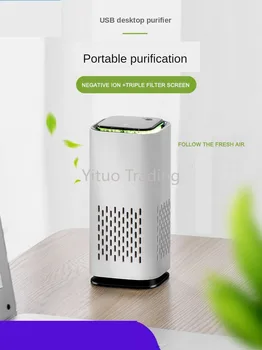 HZC-A1 Small Anion Air Purifier Desktop Purifier To Remove Smoke Filter PM2.5 Bacteria Dust Fresh Triple Filter USB Charging
HZC-A1 Small Anion Air Purifier Desktop Purifier To Remove Smoke Filter PM2.5 Bacteria Dust Fresh Triple Filter USB Charging