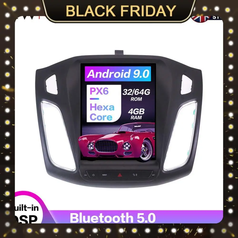 Android 9.0 4G+64GB Tesla Style Car GPS Navigation For Ford Focus 2012-2019 Radio Head Unit Multimedia Player With Android Auto
Android 9.0 4G+64GB Tesla Style Car GPS Navigation For Ford Focus 2012-2019 Radio Head Unit Multimedia Player With Android Auto