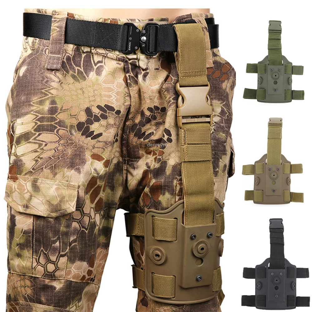 Tactical Gun Holster Platform for Glock 17 19 22 Beretta SIG P220 P226 PPK Drop Leg Gun Holster Addpter Hunting Tactics Gear
Tactical Gun Holster Platform for Glock 17 19 22 Beretta SIG P220 P226 PPK Drop Leg Gun Holster Addpter Hunting Tactics Gear