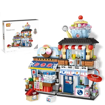 668Pcs Japanese Street View Series Ice Drink Shop Bricks Mini Particle DIY Building Blocks Stem Toy(Not compatible small bricks)
668Pcs Japanese Street View Series Ice Drink Shop Bricks Mini Particle DIY Building Blocks Stem Toy(Not compatible small bricks)