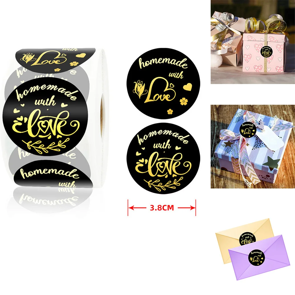 500pcs/roll Round Natural Kraft Handmade Stickers Scrapbooking For Package Adhesive Thank You Sticker Seal Labels Stationery
500pcs/roll Round Natural Kraft Handmade Stickers Scrapbooking For Package Adhesive Thank You Sticker Seal Labels Stationery