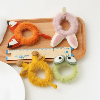 Baby Rabbit Elastic Plush Hair Tie Hair Bands Cartoon Animal Ear Hair Rope Fox Frog Giraffe Ear for Girls Kids Hair Holder Tie
Baby Rabbit Elastic Plush Hair Tie Hair Bands Cartoon Animal Ear Hair Rope Fox Frog Giraffe Ear for Girls Kids Hair Holder Tie