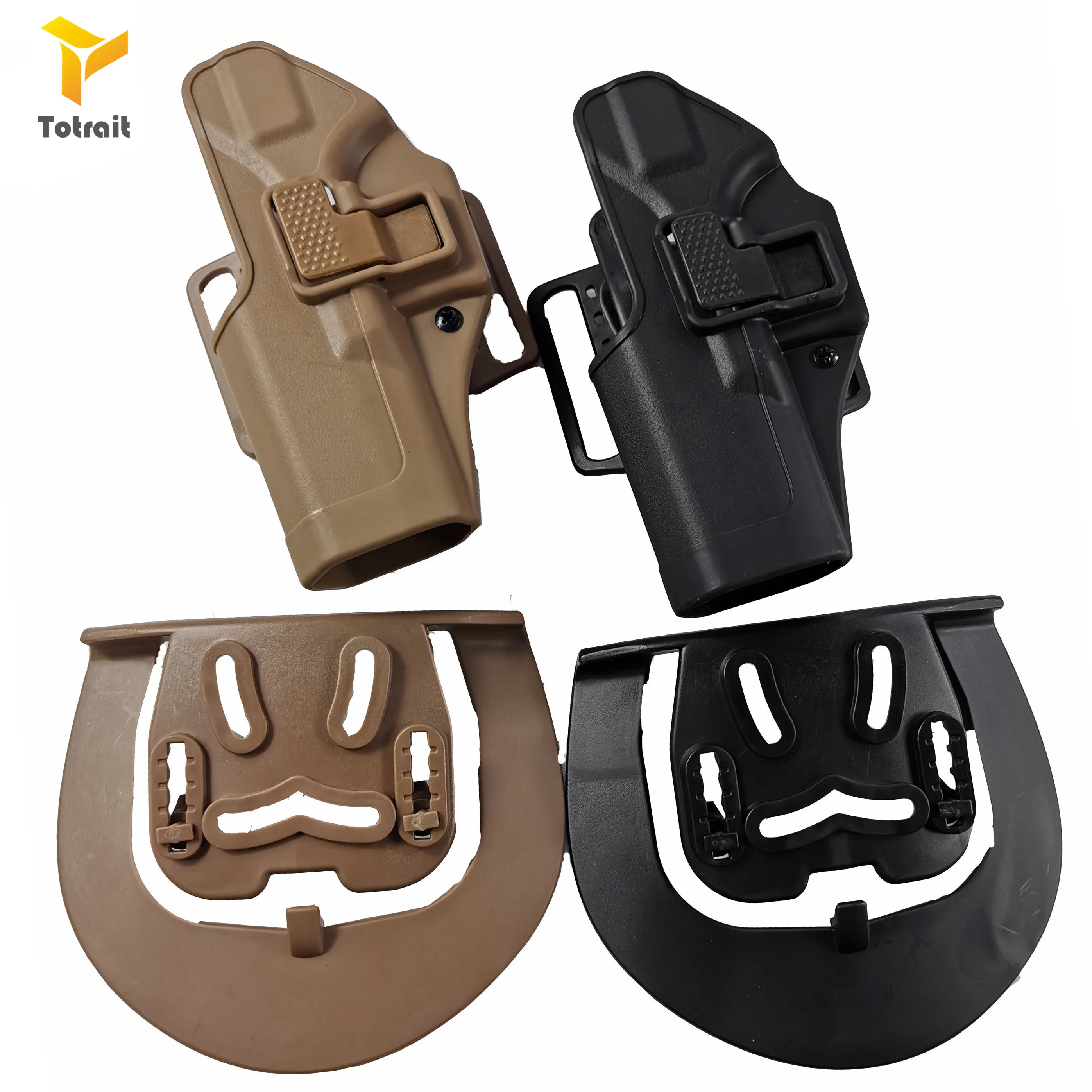 TOtrait CQC revolver Gun Holster funda Glock 17 18 19 23 32 Right hand Tactical holster funda beretta gun accessories
TOtrait CQC revolver Gun Holster funda Glock 17 18 19 23 32 Right hand Tactical holster funda beretta gun accessories
