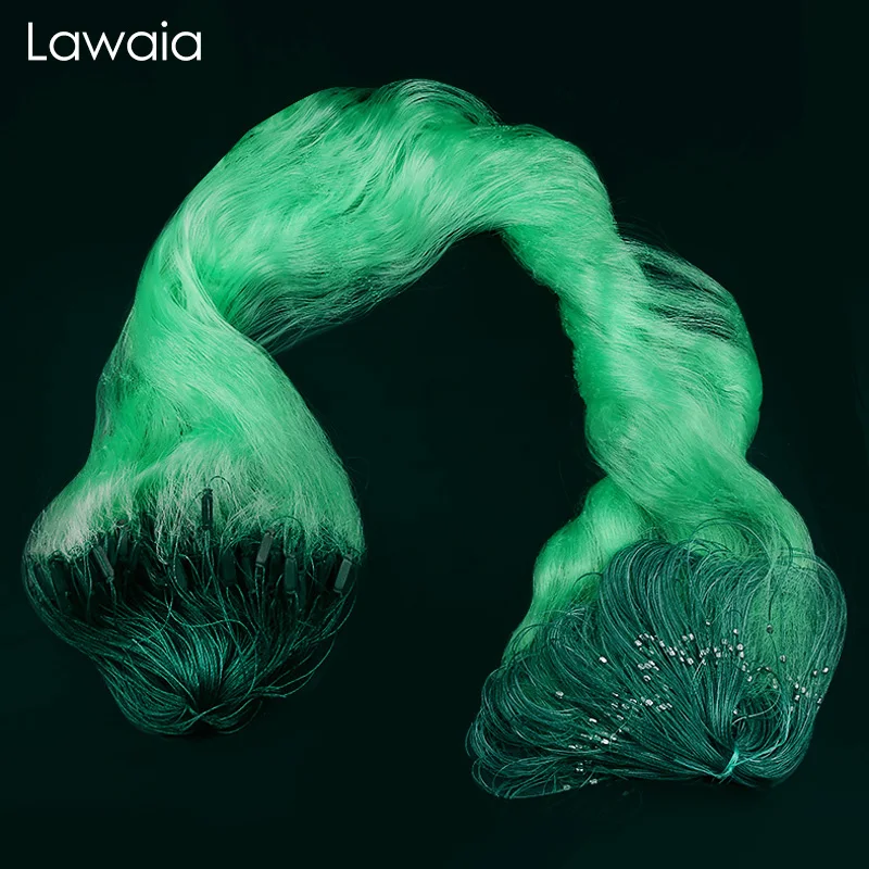 Lawaia Fishing Net Fish Imported Green Silk Three-layer Sticky Net Fishing Net Sink Net Fish Casting Net Float Net Fishing Tools
Lawaia Fishing Net Fish Imported Green Silk Three-layer Sticky Net Fishing Net Sink Net Fish Casting Net Float Net Fishing Tools