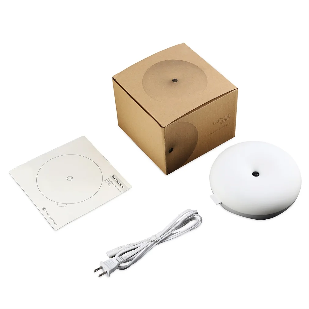 ICOCO Smart Gesture Sensor Light LED Magic Sensor Lamp USB Fast Charging Port Donut Shape Cordless Portable Q7 White 
ICOCO Smart Gesture Sensor Light LED Magic Sensor Lamp USB Fast Charging Port Donut Shape Cordless Portable Q7 White