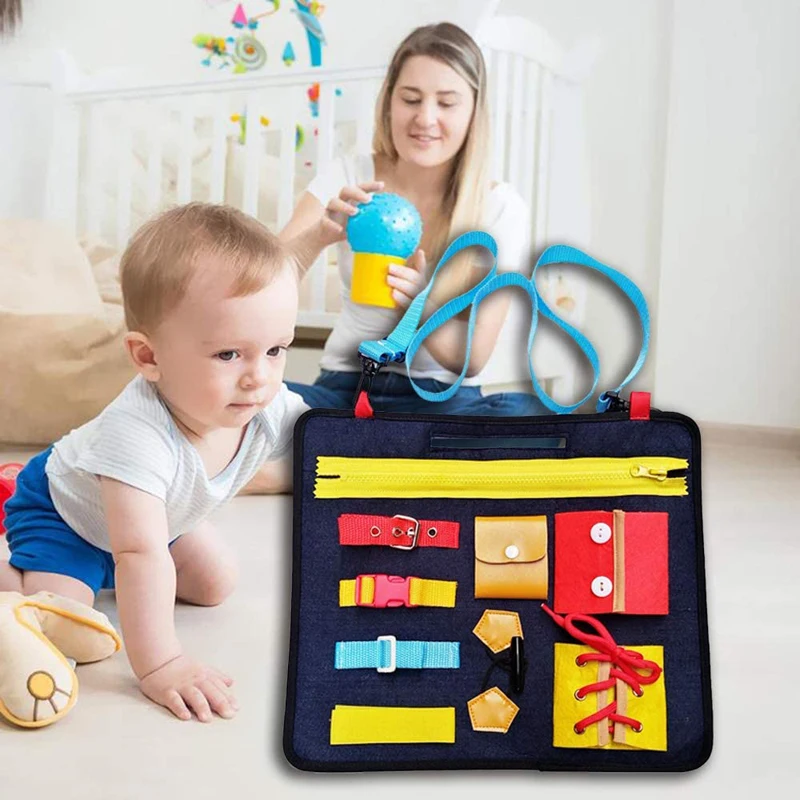 32*28cm Toddlers Busy Felt Board Baby Toys Montessori Basic Skills Activity Board Educational Toy For Toddler
32*28cm Toddlers Busy Felt Board Baby Toys Montessori Basic Skills Activity Board Educational Toy For Toddler