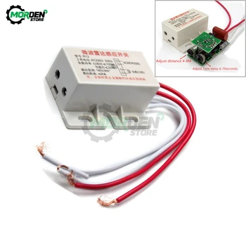AC 220V 50Hz Adjustable time delay Microwave Radar Sensor Switch Auto Infrared PIR Human Body Motion Sensor Module Light Switch
AC 220V 50Hz Adjustable time delay Microwave Radar Sensor Switch Auto Infrared PIR Human Body Motion Sensor Module Light Switch