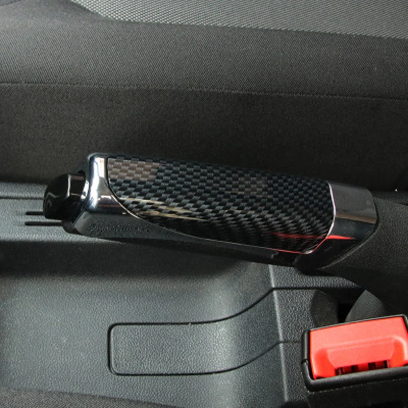 Car Accessories Fashion Carbon Fiber Car Handbrake Protective Cover Car Handbrake Handle Interior Decoration Cover
Car Accessories Fashion Carbon Fiber Car Handbrake Protective Cover Car Handbrake Handle Interior Decoration Cover