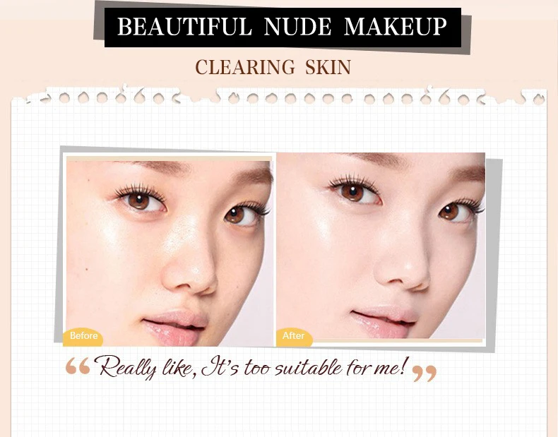 BIOAQUA natural pore cover moisturizing BB & CC Creams whitening beauty face cosmetics foundation makeup base concealer BIOAQUA natural pore cover moisturizing BB & CC Creams whitening beauty face cosmetics foundation makeup base concealer