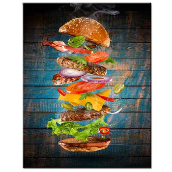 Food Hamburger DIY Diamond Painting Cross Stitch 5D Full Square Drill Kitchen Room Diamond Embroidery Art
Food Hamburger DIY Diamond Painting Cross Stitch 5D Full Square Drill Kitchen Room Diamond Embroidery Art