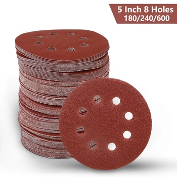 30pcs 5 Inch 8 Holes Abrasive Sanding Disks Set Sanding Sheet 60/120/240 Grit Sand Paper Polishing Pad Abrasive Tools
30pcs 5 Inch 8 Holes Abrasive Sanding Disks Set Sanding Sheet 60/120/240 Grit Sand Paper Polishing Pad Abrasive Tools