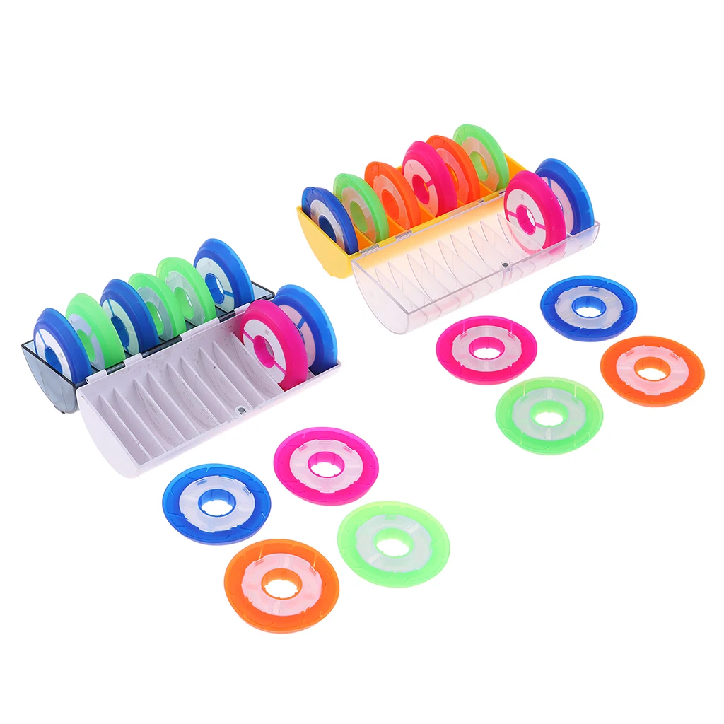 12 Pieces Fishing Main Line Bobbin Spools, Hook Line Rig Trace Storage Box Case Fishing Tackles
12 Pieces Fishing Main Line Bobbin Spools, Hook Line Rig Trace Storage Box Case Fishing Tackles