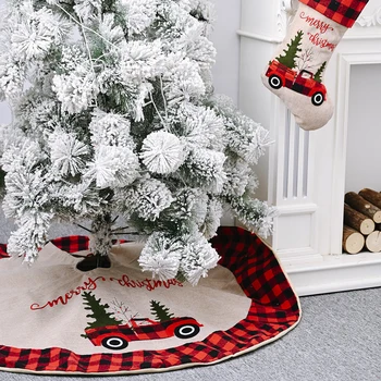 2020 Christmas Tree Skirt Merry Christmas Car Printed Mat 3D Pearl Elk Snowflake Pattern Christmas Tree Pad For Holiday Decor
2020 Christmas Tree Skirt Merry Christmas Car Printed Mat 3D Pearl Elk Snowflake Pattern Christmas Tree Pad For Holiday Decor