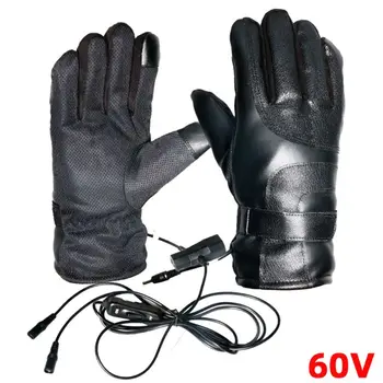 Unisex Waterproof Faux Leather Electric Heated Gloves Motorcycle 36V-96V Mittens
Unisex Waterproof Faux Leather Electric Heated Gloves Motorcycle 36V-96V Mittens