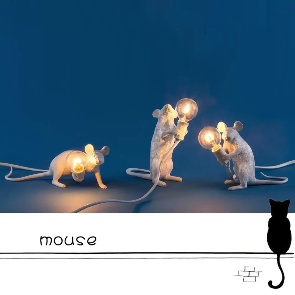 Postmodern Resin Animal Rat Mouse Table Light Small Mini Mouse Cute LED Night Lights Home Decor Desk Lights Bedside Lamp
Postmodern Resin Animal Rat Mouse Table Light Small Mini Mouse Cute LED Night Lights Home Decor Desk Lights Bedside Lamp