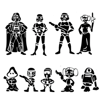 7CM*30CM Car Stickers Star Wars Family Character Car Window PVC Vinyl Decoration Funny Car Sticker and Decals Car Styling
7CM*30CM Car Stickers Star Wars Family Character Car Window PVC Vinyl Decoration Funny Car Sticker and Decals Car Styling
