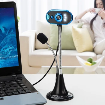 Webcam with Microphone LED HD USB Web Camera Video for Desktop Laptop Gaming Conferencing 2020 New
Webcam with Microphone LED HD USB Web Camera Video for Desktop Laptop Gaming Conferencing 2020 New