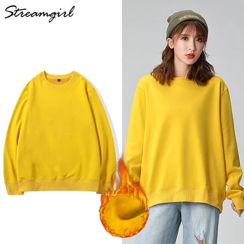 Women's Sweatshirt Women Fleece Femme Autumn Winter Warm Velvet Sweatshirts For Women 2020 Oversized Winter Sweatshirt Plue Size
Women's Sweatshirt Women Fleece Femme Autumn Winter Warm Velvet Sweatshirts For Women 2020 Oversized Winter Sweatshirt Plue Size