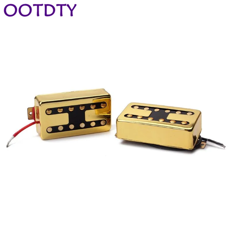 OOTDTY Guitar Pickup Humbucker Toaster Shape Neck and Bridge for LP 6 String suit for guitar
OOTDTY Guitar Pickup Humbucker Toaster Shape Neck and Bridge for LP 6 String suit for guitar