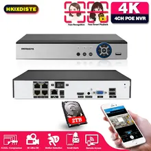H.265 8MP 4 Channel POE NVR Kit Audio Face Detection Security Surveillance Video Recorder 8CH 4K POE NVR System 4CH XMEYE
H.265 8MP 4 Channel POE NVR Kit Audio Face Detection Security Surveillance Video Recorder 8CH 4K POE NVR System 4CH XMEYE