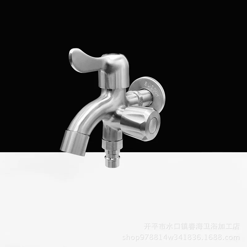 Washing Machine Faucet One into Two Double Headed Dual Purpose 4 Tapping Point 304 Stainless Steel Single Cold Multi-functional
Washing Machine Faucet One into Two Double Headed Dual Purpose 4 Tapping Point 304 Stainless Steel Single Cold Multi-functional