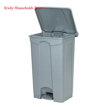 Household Garbage Bin Plastic Step-On Trash Can Hands-free Disposal 23-Gallon Capacity for Table Home Office Grey
Household Garbage Bin Plastic Step-On Trash Can Hands-free Disposal 23-Gallon Capacity for Table Home Office Grey