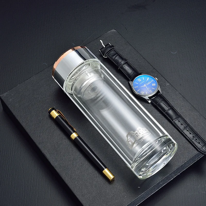 Advertisement Logo Customizable Gift New Style Double Layer Glass Cup Creative Thick Bottomed Simple Solid Color Business Office
Advertisement Logo Customizable Gift New Style Double Layer Glass Cup Creative Thick Bottomed Simple Solid Color Business Office