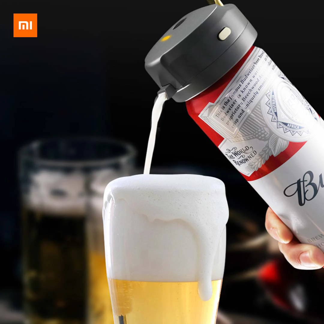 New Xiaomi Mijia Youpin Portable beer foam machine Simple operation ultrasonic vibration compact and portable
New Xiaomi Mijia Youpin Portable beer foam machine Simple operation ultrasonic vibration compact and portable
