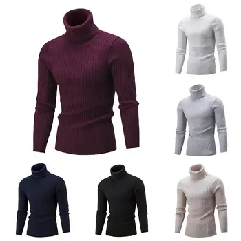 Casual Winter Sweaters for Men Solid Color Turtle Neck Ribbed Twist Sweater Pullovers Turtleneck Male Sweaters Men's Clothing
Casual Winter Sweaters for Men Solid Color Turtle Neck Ribbed Twist Sweater Pullovers Turtleneck Male Sweaters Men's Clothing