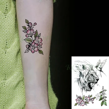 Waterproof Temporary Tattoo Sticker Roaring Lion Animal Bird Swallow Flower Fake Tatto Flash Tatoo Hand Arm Art for Women Men
Waterproof Temporary Tattoo Sticker Roaring Lion Animal Bird Swallow Flower Fake Tatto Flash Tatoo Hand Arm Art for Women Men