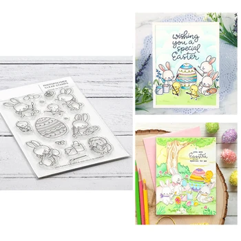 2020 New Metal Cutting Dies and Stamps Easter Eggs Rabbit Scrapbooking For Paper Making Embossing Frame Card Craft Sets 
2020 New Metal Cutting Dies and Stamps Easter Eggs Rabbit Scrapbooking For Paper Making Embossing Frame Card Craft Sets