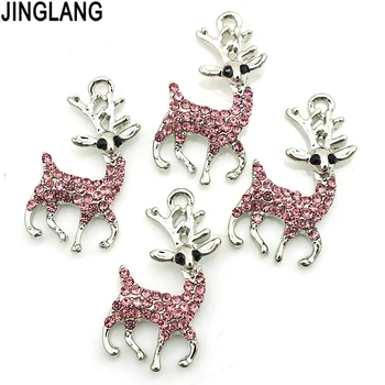 JINGLANG Charms Deer Tibetan Silver Plated Animal Pendants Antique Jewelry Making DIY Handmade Craft pendant 30 pcs
JINGLANG Charms Deer Tibetan Silver Plated Animal Pendants Antique Jewelry Making DIY Handmade Craft pendant 30 pcs