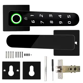 Intelligent Semiconductor Electronic Fingerprint Password Door Lock Anti-theft Home Security Fingerprint Door Lock
Intelligent Semiconductor Electronic Fingerprint Password Door Lock Anti-theft Home Security Fingerprint Door Lock