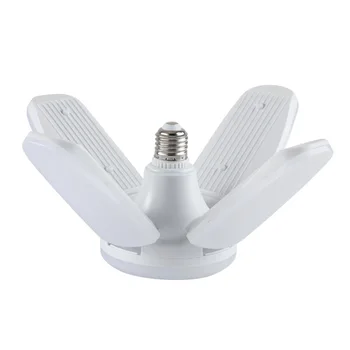 60W 20000LM 4+1 Blades LED Garage Light E27 Deformable Shop Ceiling Lamp Car Interior Decoration Garage Light Auto Parts
60W 20000LM 4+1 Blades LED Garage Light E27 Deformable Shop Ceiling Lamp Car Interior Decoration Garage Light Auto Parts