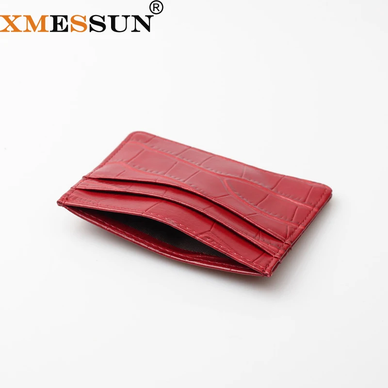 Personalized Embossed Crocodile Pattern Men's Leather Card Holder Wallet/Custom Bank Card Holder
Personalized Embossed Crocodile Pattern Men's Leather Card Holder Wallet/Custom Bank Card Holder