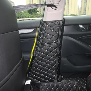 PU Leather Car Seat Belt Protective Pad Crash Mat Pillar Anti-Kick Mat Covers For Honda Accord 10th 2018 Interior Accessories
PU Leather Car Seat Belt Protective Pad Crash Mat Pillar Anti-Kick Mat Covers For Honda Accord 10th 2018 Interior Accessories