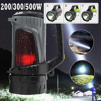 Super bright LED Flashlight Portable Spotlights searchlight USB Rechargeable torch led camping light working light
Super bright LED Flashlight Portable Spotlights searchlight USB Rechargeable torch led camping light working light