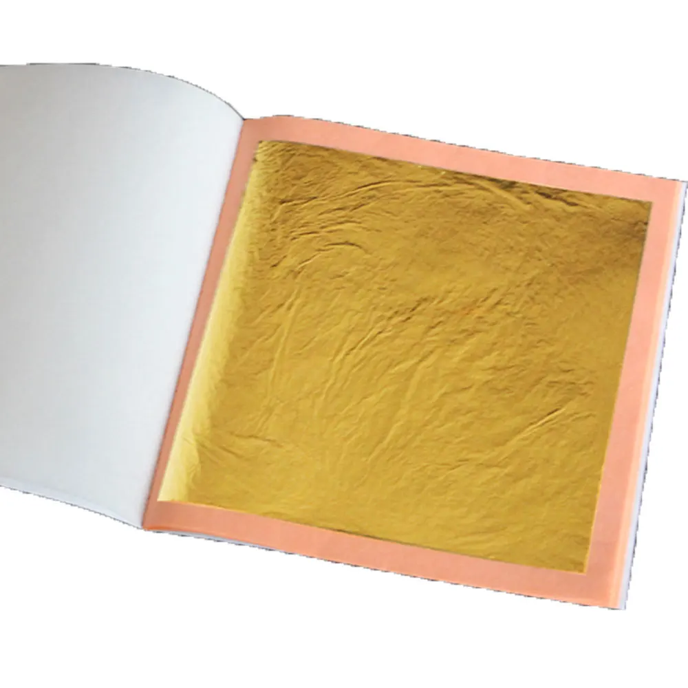 24K Edible Gold Leaf 8x8cm 2 Booklets/50pcs Gold Foil for Cake Decoration Mask Arts Crafts Edible Gold Leaf Sheets Gilding Foil
24K Edible Gold Leaf 8x8cm 2 Booklets/50pcs Gold Foil for Cake Decoration Mask Arts Crafts Edible Gold Leaf Sheets Gilding Foil