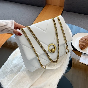 Elegant Quilted Design Women Shoulder Bag Small Square Chain Crossbody Bags For Women High Quility PU Leather Women's Handbags
Elegant Quilted Design Women Shoulder Bag Small Square Chain Crossbody Bags For Women High Quility PU Leather Women's Handbags