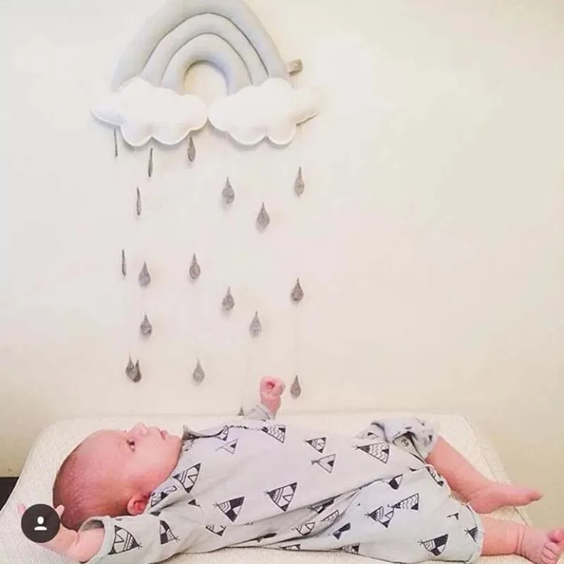 Nordic Rainbow Cloud With Raindrop Wall Hanging Kids Room Decoration Cloud Scandinavian Style Children Room Baby Nursery
Nordic Rainbow Cloud With Raindrop Wall Hanging Kids Room Decoration Cloud Scandinavian Style Children Room Baby Nursery